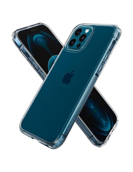 Spigen Ultra Hybrid dėklas iPhone 12 / iPhone 12 Pro - skaidrus Spigen Ultra Hybrid dėklas iPhone 12 / iPhone 12 Pro - skaidrus