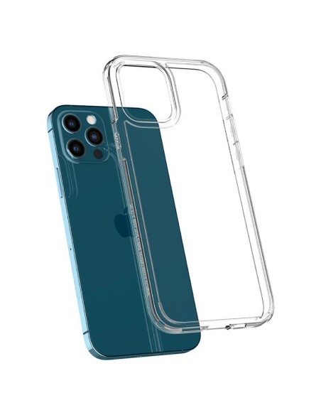 Spigen Ultra Hybrid dėklas iPhone 12 / iPhone 12 Pro - skaidrus Spigen Ultra Hybrid dėklas iPhone 12 / iPhone 12 Pro - skaidrus