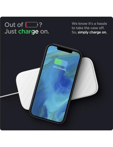 Spigen Ultra Hybrid dėklas skirtas iPhone 12 / iPhone 12 Pro - matinė juoda Spigen Ultra Hybrid dėklas skirtas iPhone 12 / iPhone 12 Pro - matinė juoda