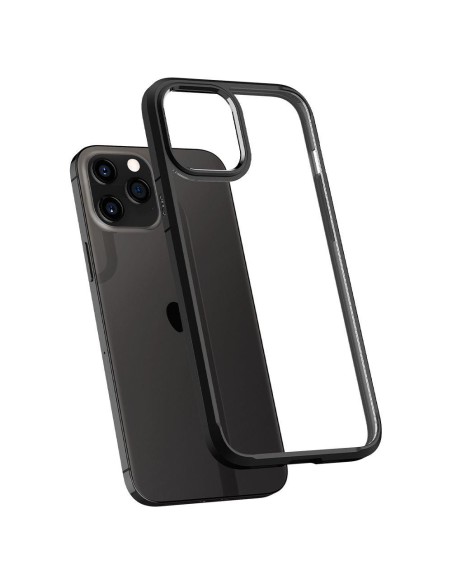 Spigen Ultra Hybrid dėklas skirtas iPhone 12 / iPhone 12 Pro - matinė juoda Spigen Ultra Hybrid dėklas skirtas iPhone 12 / iPhone 12 Pro - matinė juoda