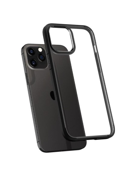 Spigen Ultra Hybrid dėklas skirtas iPhone 12 / iPhone 12 Pro - matinė juoda Spigen Ultra Hybrid dėklas skirtas iPhone 12 / iPhone 12 Pro - matinė juoda
