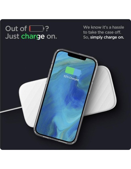 Spigen Liquid Crystal dėklas, skirtas iPhone 12 Pro Max - skaidrus Spigen Liquid Crystal dėklas, skirtas iPhone 12 Pro Max - skaidrus