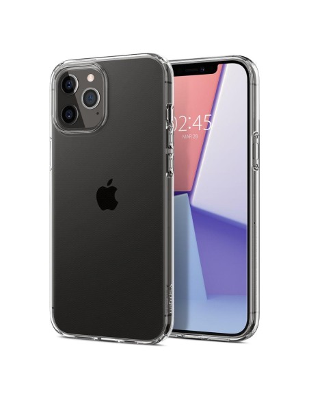 Spigen Liquid Crystal dėklas, skirtas iPhone 12 Pro Max - skaidrus Spigen Liquid Crystal dėklas, skirtas iPhone 12 Pro Max - skaidrus