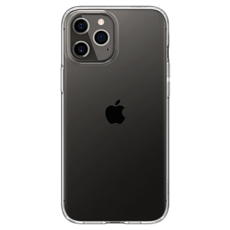 Spigen Liquid Crystal dėklas, skirtas iPhone 12 Pro Max - skaidrus