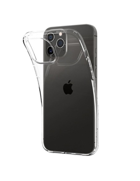 Spigen Liquid Crystal dėklas, skirtas iPhone 12 Pro Max - skaidrus Spigen Liquid Crystal dėklas, skirtas iPhone 12 Pro Max - skaidrus