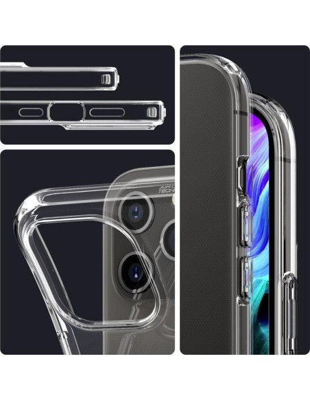 Spigen Liquid Crystal dėklas, skirtas iPhone 12 Pro Max - skaidrus Spigen Liquid Crystal dėklas, skirtas iPhone 12 Pro Max - skaidrus