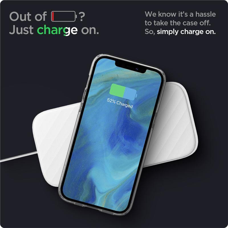 Spigen Ultra Hybrid dėklas iPhone 12 Pro Max - skaidrus