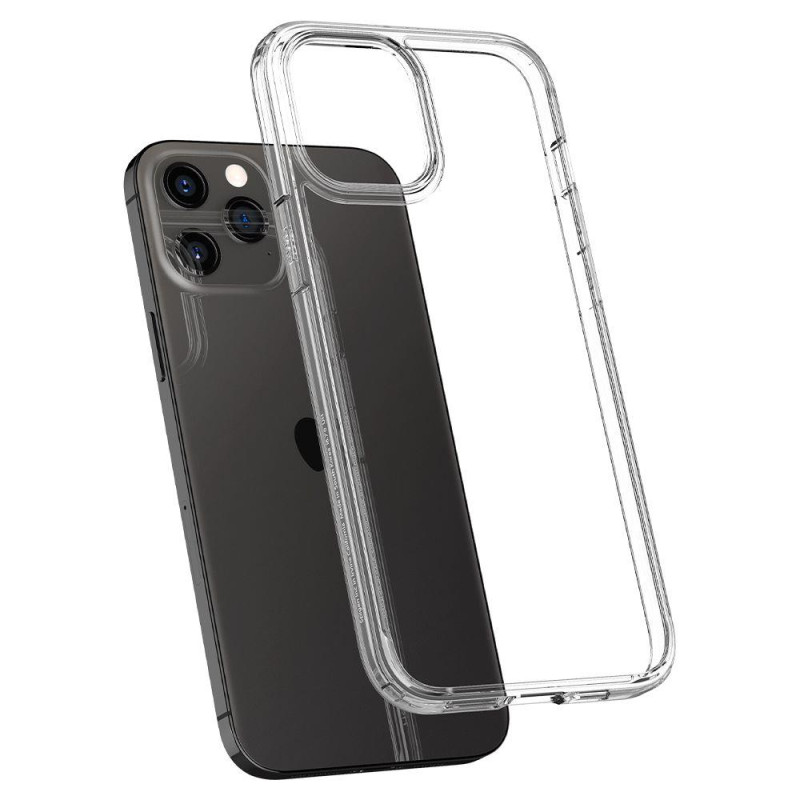 Spigen Ultra Hybrid dėklas iPhone 12 Pro Max - skaidrus