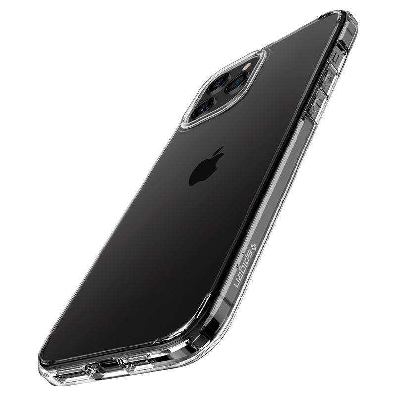 Spigen Ultra Hybrid dėklas iPhone 12 Pro Max - skaidrus