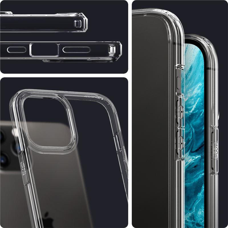 Spigen Ultra Hybrid dėklas iPhone 12 Pro Max - skaidrus