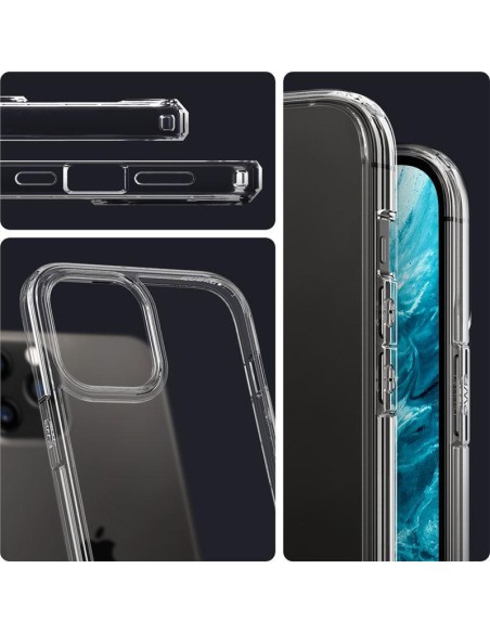 Spigen Ultra Hybrid dėklas iPhone 12 Pro Max - skaidrus Spigen Ultra Hybrid dėklas iPhone 12 Pro Max - skaidrus