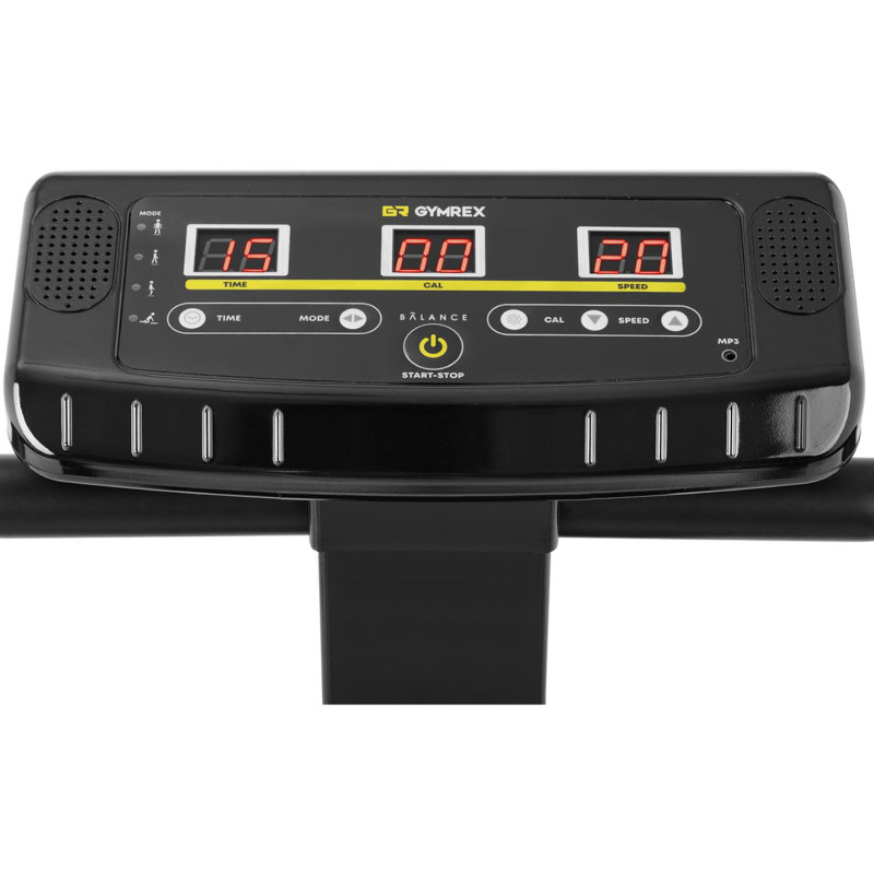 Platforminis namų vibracinis kilimėlis fitneso pratimams iki 120 kg + twister