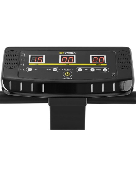 Platforminis namų vibracinis kilimėlis fitneso pratimams iki 120 kg + twister