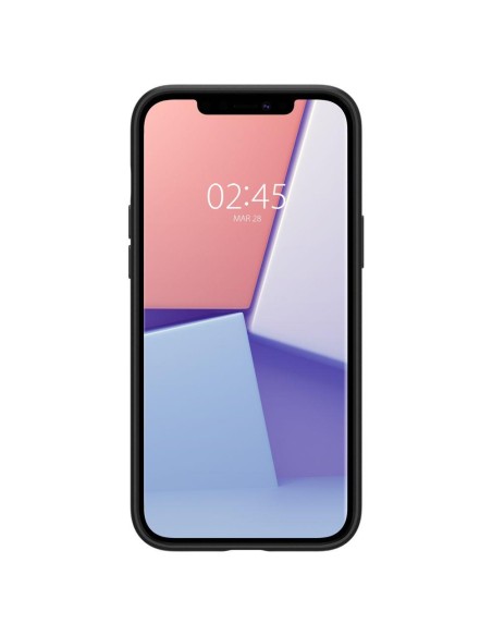 Spigen Thin Fit dėklas iPhone 12 / iPhone 12 Pro - juodas Spigen Thin Fit dėklas iPhone 12 / iPhone 12 Pro - juodas