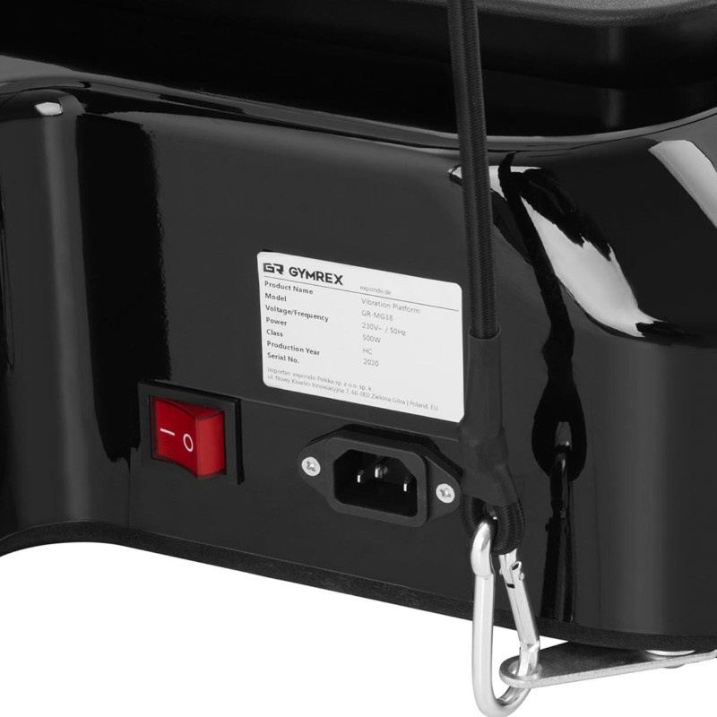 Platforminis namų vibracinis kilimėlis fitneso pratimams iki 120 kg + twister