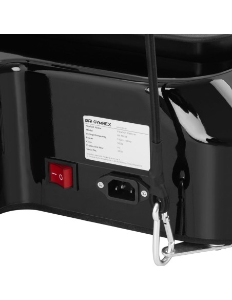 Platforminis namų vibracinis kilimėlis fitneso pratimams iki 120 kg + twister