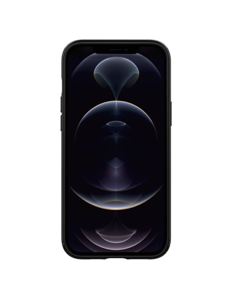 Spigen Mag Armor dėklas, skirtas iPhone 12 / iPhone 12 Pro - matinė juoda Spigen Mag Armor dėklas, skirtas iPhone 12 / iPhone 12 Pro - matinė juoda