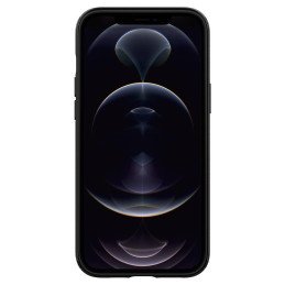 Spigen Mag Armor dėklas, skirtas iPhone 12 / iPhone 12 Pro - matinė juoda