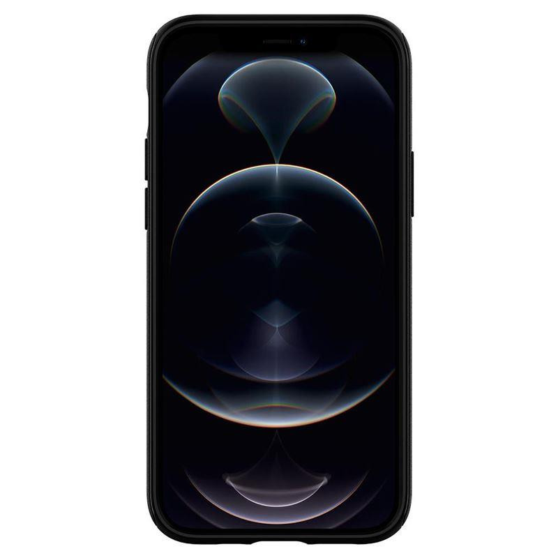 Spigen Mag Armor dėklas, skirtas iPhone 12 / iPhone 12 Pro - matinė juoda