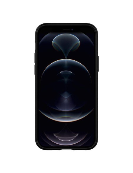Spigen Mag Armor dėklas, skirtas iPhone 12 / iPhone 12 Pro - matinė juoda Spigen Mag Armor dėklas, skirtas iPhone 12 / iPhone 12 Pro - matinė juoda