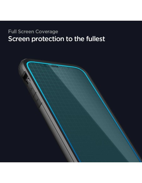 Spigen ALM Glass FC grūdintas stiklas skirtas iPhone 12 / iPhone 12 Pro - juodas 2 vnt. Spigen ALM Glass FC grūdintas stiklas skirtas iPhone 12 / iPhone 12 Pro - juodas 2 vnt.