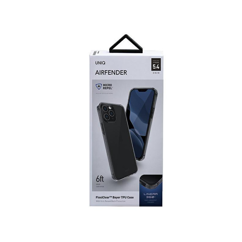 UNIQ Air Fender dėklas iPhone 12 mini - pilkas
