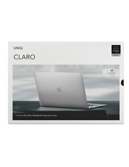 Uniq Husk Pro Claro dėklas skirtas MacBook Pro 13" (2020) - skaidrus Uniq Husk Pro Claro dėklas skirtas MacBook Pro 13" (2020) - skaidrus