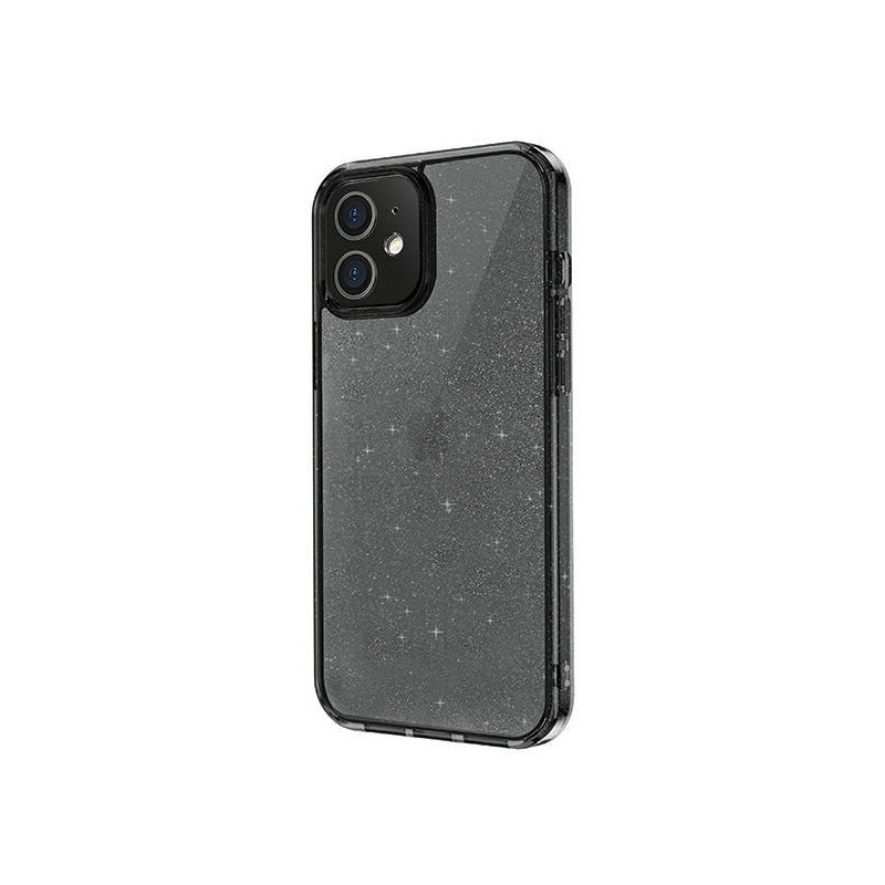 Uniq LifePro Tinsel dėklas iPhone 12 mini - juodas