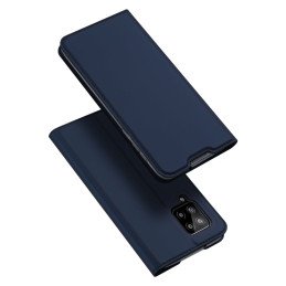 DUX DUCIS Skin Pro dėklo dėklo dangtelis su atvartu, skirtas Samsung Galaxy A42 5G mėlynas