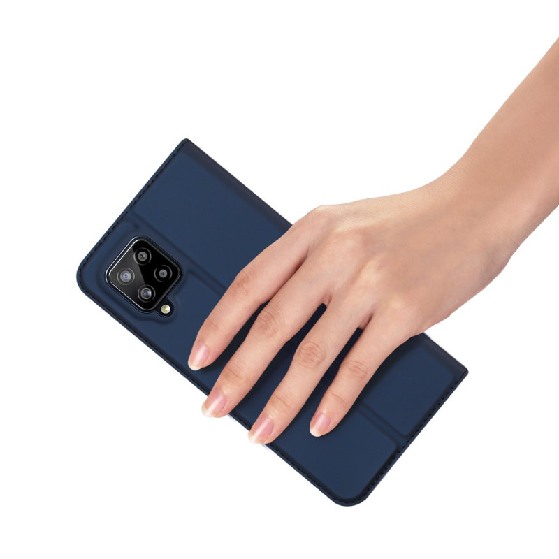 DUX DUCIS Skin Pro dėklo dėklo dangtelis su atvartu, skirtas Samsung Galaxy A42 5G mėlynas