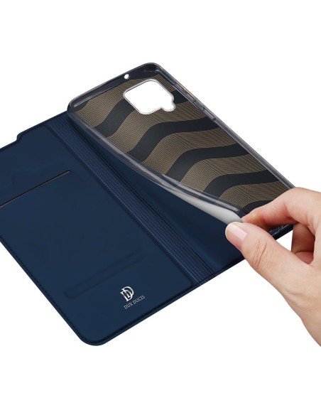DUX DUCIS Skin Pro dėklo dėklo dangtelis su atvartu, skirtas Samsung Galaxy A42 5G mėlynas DUX DUCIS Skin Pro dėklo dėklo dangtelis su atvartu, skirtas Samsung Galaxy A42 5G mėlynas