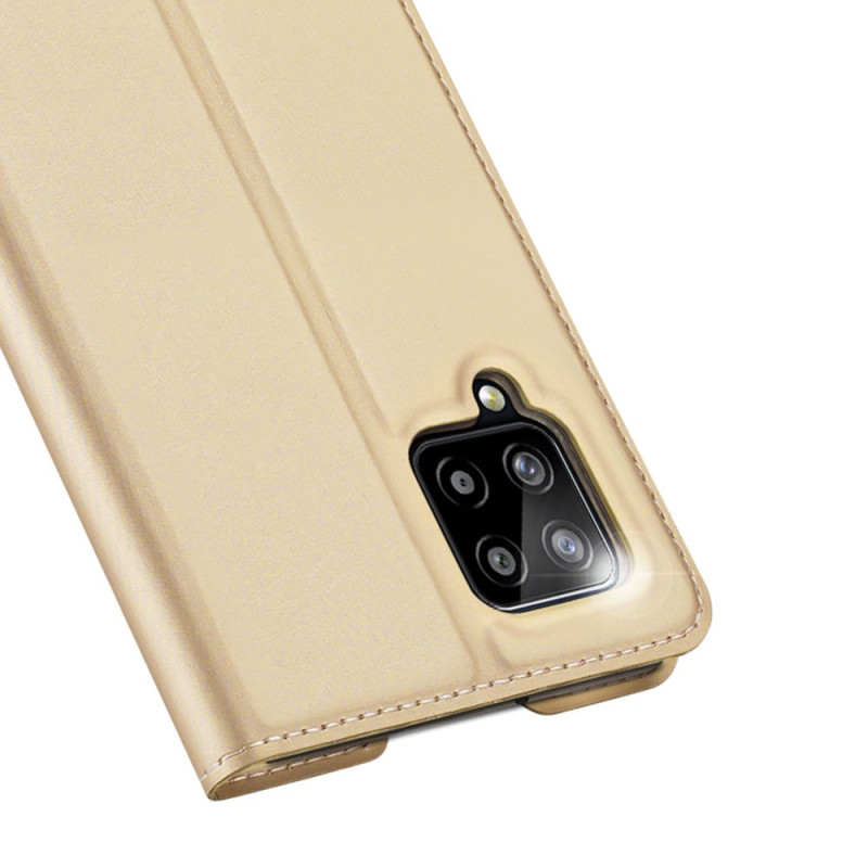 DUX DUCIS Skin Pro dėklo dėklo dangtelis su atvartu, skirtas Samsung Galaxy A42 5G auksui
