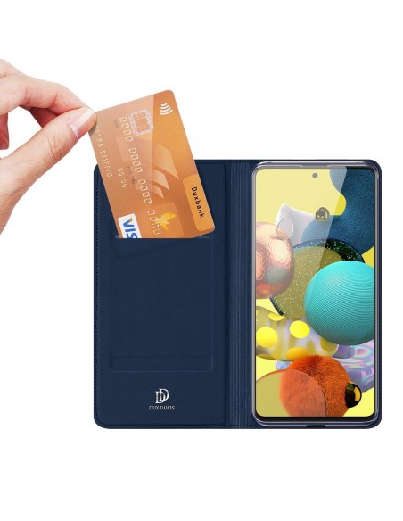 DUX DUCIS Skin Pro dėklo dėklo dangtelis su atvartu, skirtas Samsung Galaxy S20 FE 5G mėlynas DUX DUCIS Skin Pro dėklo dėklo dangtelis su atvartu, skirtas Samsung Galaxy S20 FE 5G mėlynas