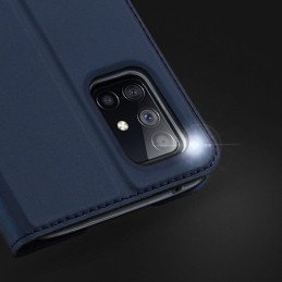 DUX DUCIS Skin Pro dėklo dėklo dangtelis su atvartu, skirtas Samsung Galaxy S20 FE 5G mėlynas