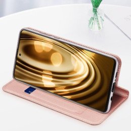 DUX DUCIS Skin Pro dėklo dėklo dangtelis su atvartu, skirtas Samsung Galaxy S20 FE 5G mėlynas