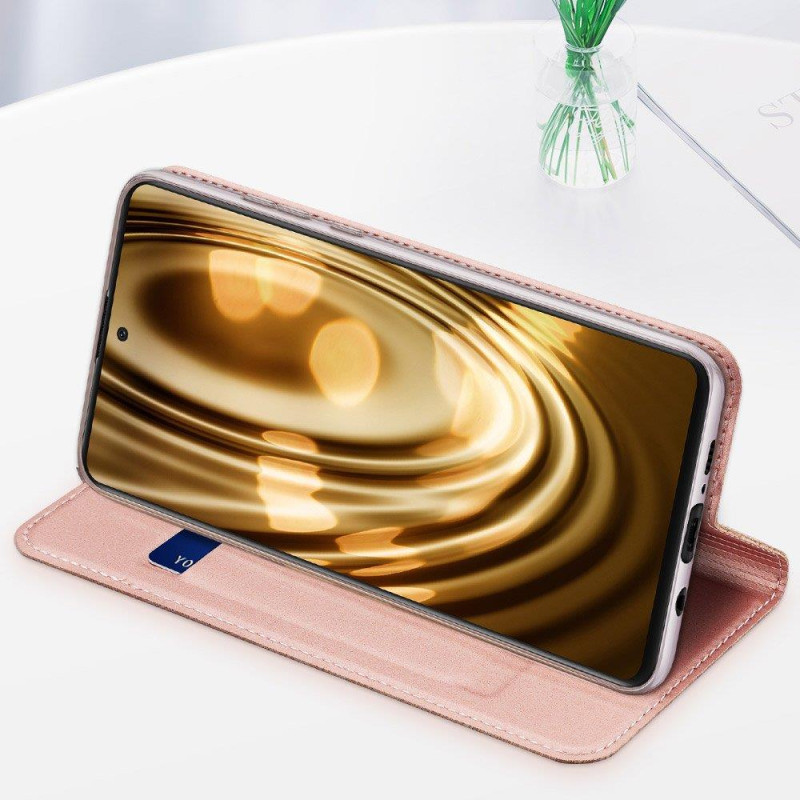 DUX DUCIS Skin Pro dėklo dėklo dangtelis su atvartu, skirtas Samsung Galaxy S20 FE 5G mėlynas