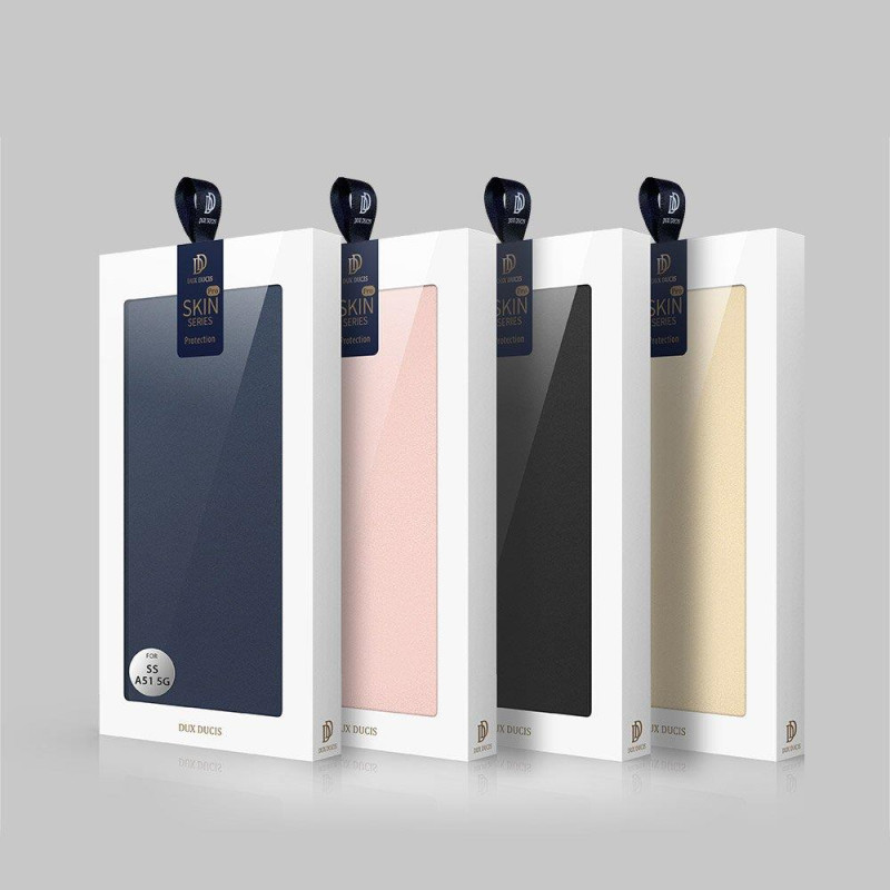 DUX DUCIS Skin Pro dėklo dėklo dangtelis su atvartu, skirtas Samsung Galaxy S20 FE 5G mėlynas