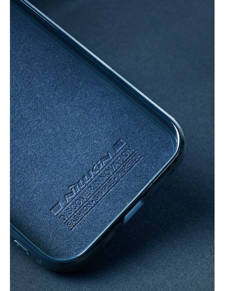 Nillkin Aoge Leather Case lankstus šarvuotas natūralios odos dėklas su kišene iPhone 12 mini rudai Nillkin Aoge Leather Case lankstus šarvuotas natūralios odos dėklas su kišene iPhone 12 mini rudai
