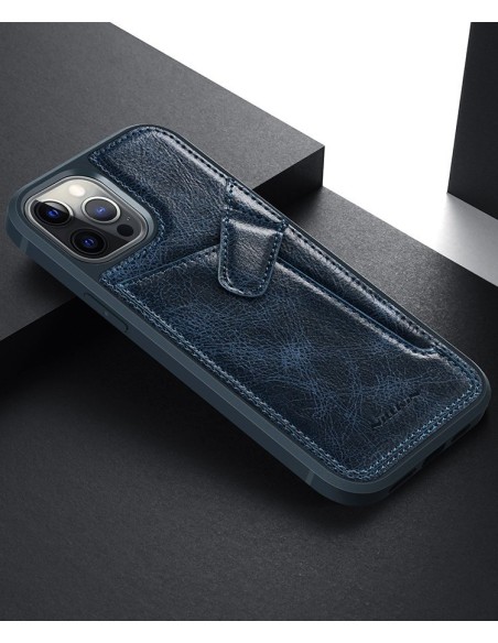Nillkin Aoge Leather Case lankstus šarvuotas natūralios odos dėklas su kišene iPhone 12 mini rudai Nillkin Aoge Leather Case lankstus šarvuotas natūralios odos dėklas su kišene iPhone 12 mini rudai