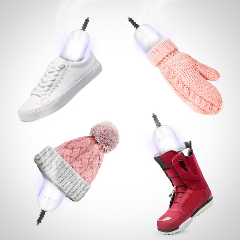 Elektrinis batų džiovintuvas kepurėms, pirštinėms, drabužiams Batų džiovintuvas