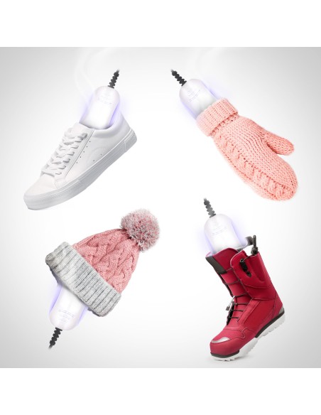 Elektrinis batų džiovintuvas kepurėms, pirštinėms, drabužiams Batų džiovintuvas