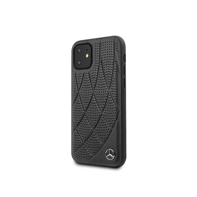 Mercedes Bow Line dėklas iPhone 12 mini - juodas