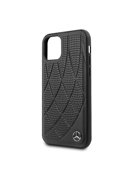 Mercedes Bow Line dėklas iPhone 12 mini - juodas Mercedes Bow Line dėklas iPhone 12 mini - juodas