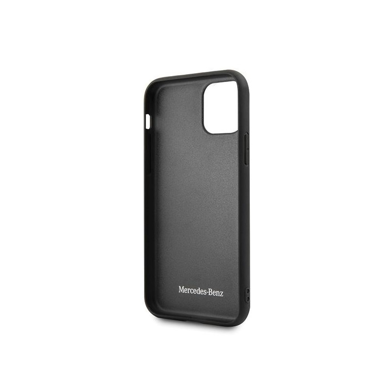 Mercedes Bow Line dėklas iPhone 12 mini - juodas
