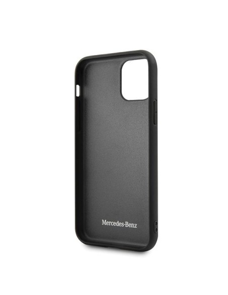Mercedes Bow Line dėklas iPhone 12 mini - juodas Mercedes Bow Line dėklas iPhone 12 mini - juodas