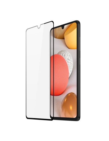 Dux Ducis 9D grūdintas stiklas, patvarus 9H grūdintas stiklas visam ekranui su rėmeliu, skirtu Samsung Galaxy A42 5G juo...