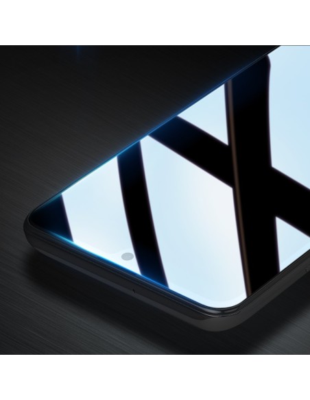 Dux Ducis 9D grūdintas stiklas, patvarus 9H grūdintas stiklas visam ekranui su rėmeliu, skirtu Samsung Galaxy A42 5G juo...
