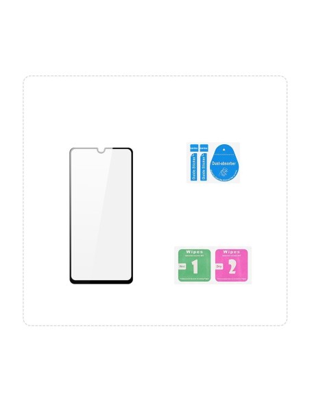 Dux Ducis 9D grūdintas stiklas, patvarus 9H grūdintas stiklas visam ekranui su rėmeliu, skirtu Samsung Galaxy A42 5G juo...