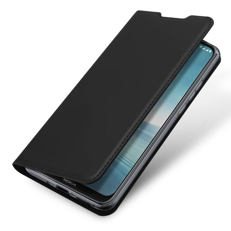 DUX DUCIS Skin Pro dėklo dėklo dėklas su atvartu, skirtas Nokia 3.4 juodas