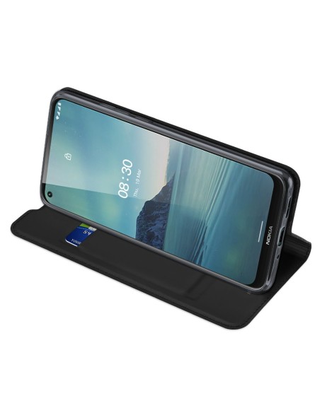DUX DUCIS Skin Pro dėklo dėklo dėklas su atvartu, skirtas Nokia 3.4 juodas DUX DUCIS Skin Pro dėklo dėklo dėklas su atvartu, skirtas Nokia 3.4 juodas